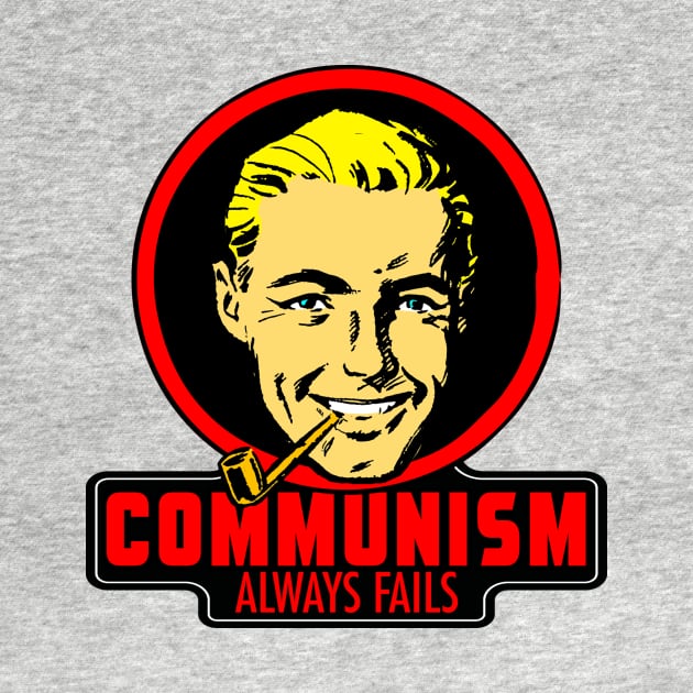 COMMUNISM ALWAYS FAILS by theanomalius_merch